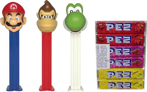 pez mario bros|nintendo pez store.